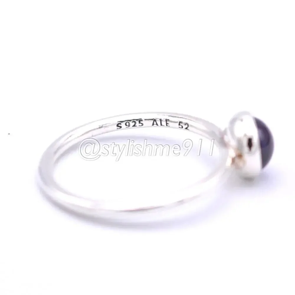 Authentic Pandora Small Poetic Droplet Ring - 190983ACZ